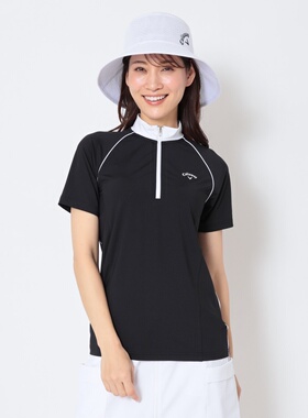 日本26春夏款Callaway卡拉威女士高尔夫服装弹力凉感时尚经典短袖