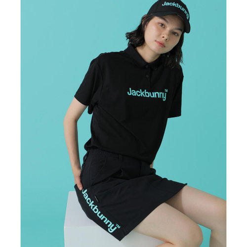 日本26春夏JACK BUNNY女士高尔夫服装时尚吸汗经典弹力短袖POLO衫
