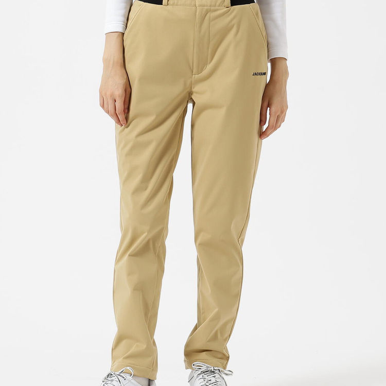 日本25秋冬款jack bunny女士高尔夫服装抓绒防风时尚保暖舒适长裤