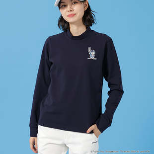 长袖 日本25秋冬款 哆啦A梦联名款 bunny女士高尔夫服装 半高领 jack