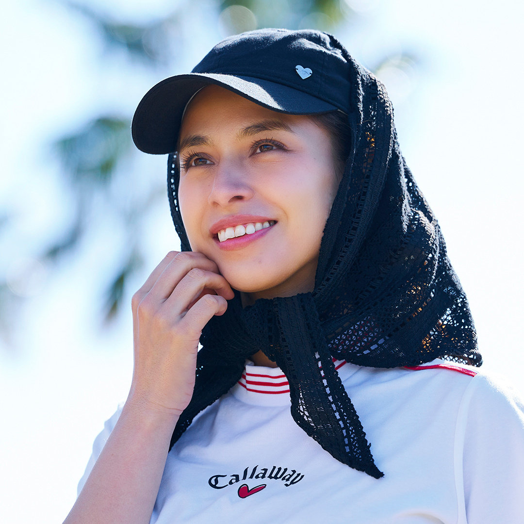 日本26春夏款Callaway卡拉威女士高尔夫球帽透气吸汗混合遮阳帽子