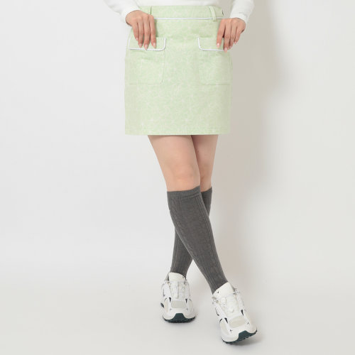 日本26秋冬款Callaway卡拉威女士高尔夫服装弹力印花经典简约短裙
