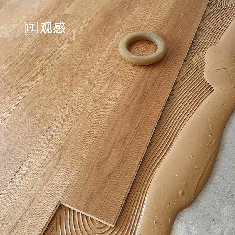 观感-浣月本色-欧洲白橡木纯三层实木复合地板孕婴环保安全ENF级