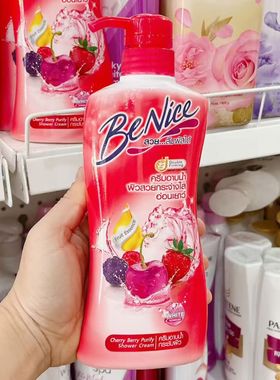泰国Benice沐浴露水果缤纷保湿清洁甜香清爽沐浴乳400ml