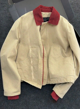 初春装女款2025年新款超火今年流行爆款独特超好看卡其色夹克外套