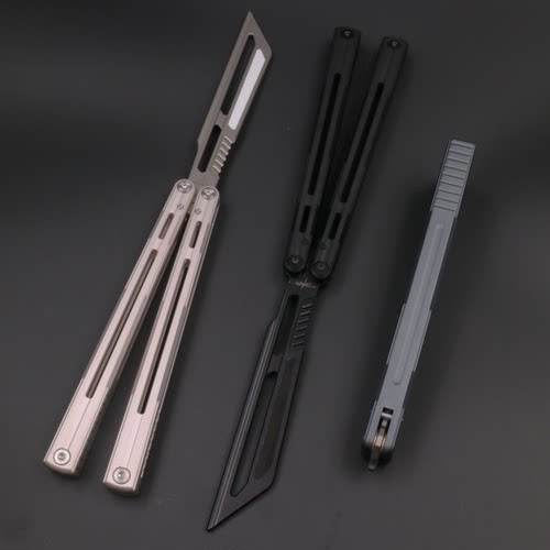 班输8805辰影玻璃音蝴蝶刀