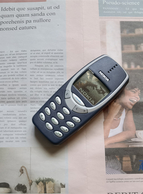 诚信大于生命 还剩两台 真正原装 诺基亚 3310 经典黄屏机 不原退