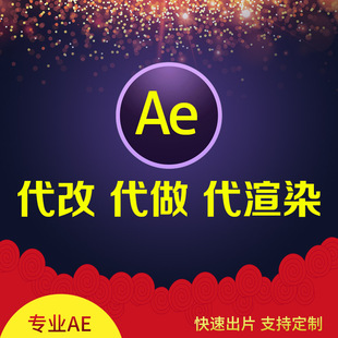 AE模板ae工程文件开场片头电子相册年会视频代做修改制作渲染输出
