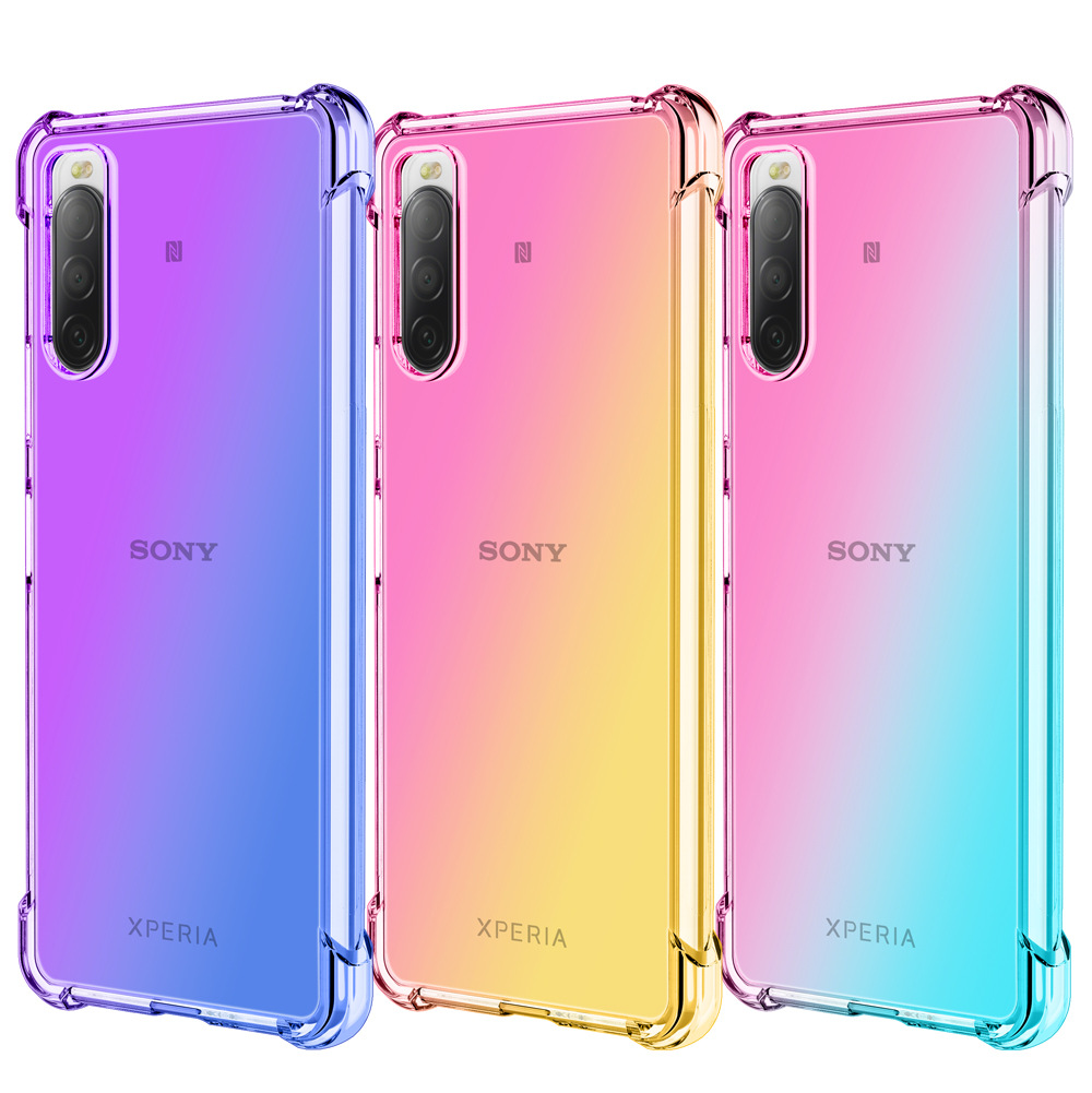 适用索尼Xperia1VI手机壳渐变色
