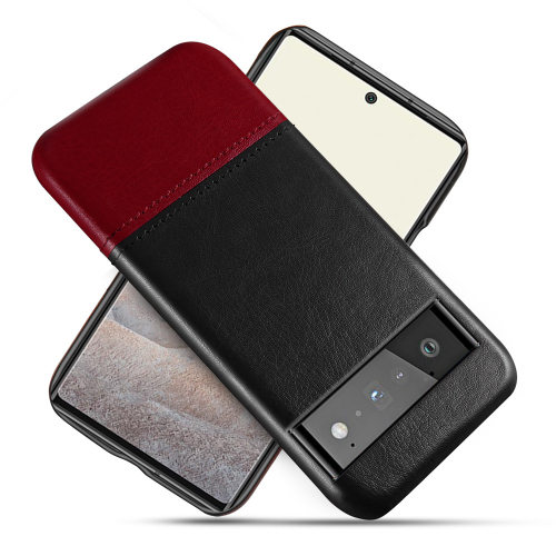 适用谷歌pixel7手机壳拼色皮套