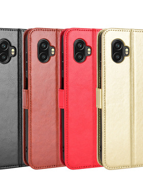 适用于三星Galaxy Xcover6 Pro手机壳男女款翻盖插卡皮套全包防摔