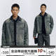 NOFAITH水洗破坏重磅15盎司牛仔夹克男纯棉宽松vintage休闲外套潮