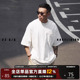 NOFAITH重磅300g纯棉纯色短袖 口袋打底白T夏无信仰 T恤男女基础款