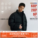 NOFAITH短宽立领羽绒服男冬季 280G充绒量防风保暖面包服情侣外套