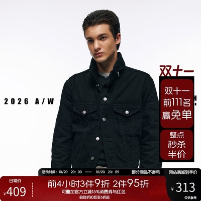NOFAITH短款修身M65夹克外套复古美式经典103J工装上衣男W6367