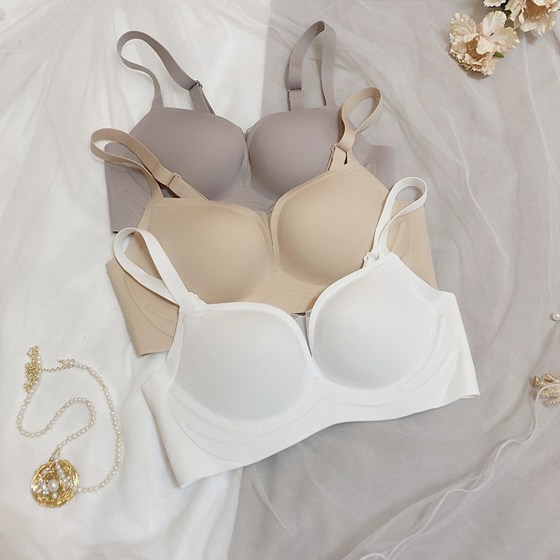 日本简约无痕固定杯内衣不跑杯无钢圈小胸聚拢裸感舒适文胸罩白色,女士内衣/男士内衣/家居服,文胸,淘宝优惠券,粉丝福利购,淘宝优惠卷