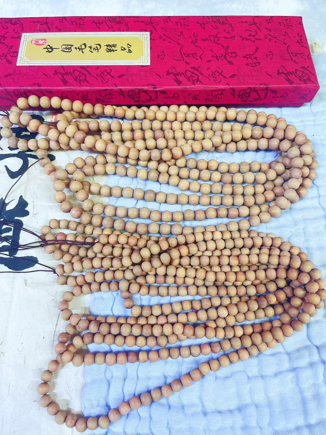 桃木珠10毫米108粒 8毫米108粒 手串手工制作原创桃木佛珠