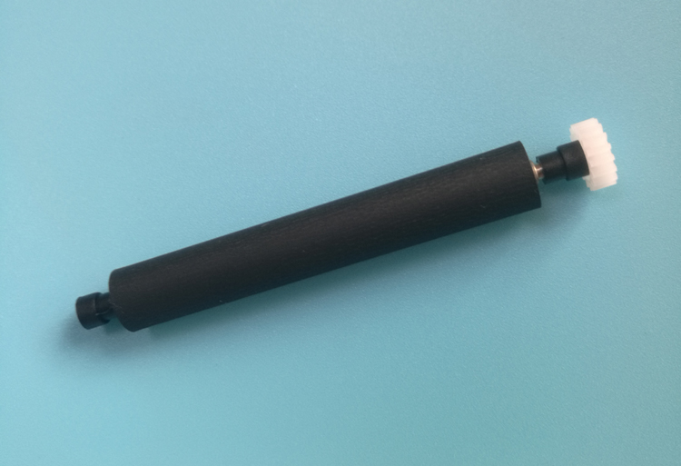 P161L标签打印机出纸杆纸仓轴胶轴胶棒 走纸轴滚轴原装打印轴配件