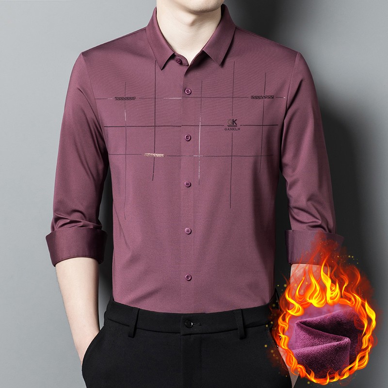 高端喜爸爸装参加结婚宴礼服衬衫