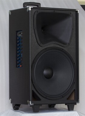 浪麒 JS-7150专业长颈号角高音15寸低音电瓶音箱 震撼效果