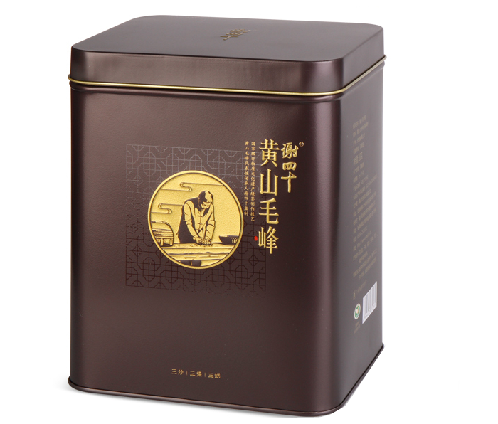 包快递 2023新茶 老谢家茶 雨前黄山毛峰 谢四十 特三级250克铁盒