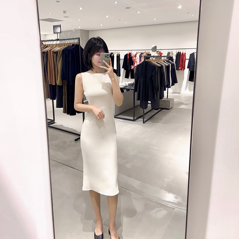 通勤A字型三醋酯纤维纯色鱼尾裙