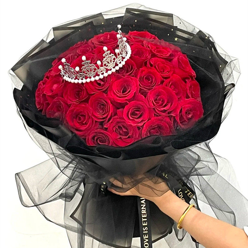 520鲜花玫瑰花礼盒镇江鲜花店同城送花丹阳鲜花速递扬中句容配送