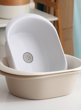 家用洗脸盆洗菜盆加厚大号长方形塑料学生宿舍洗衣盆可爱少女盆子