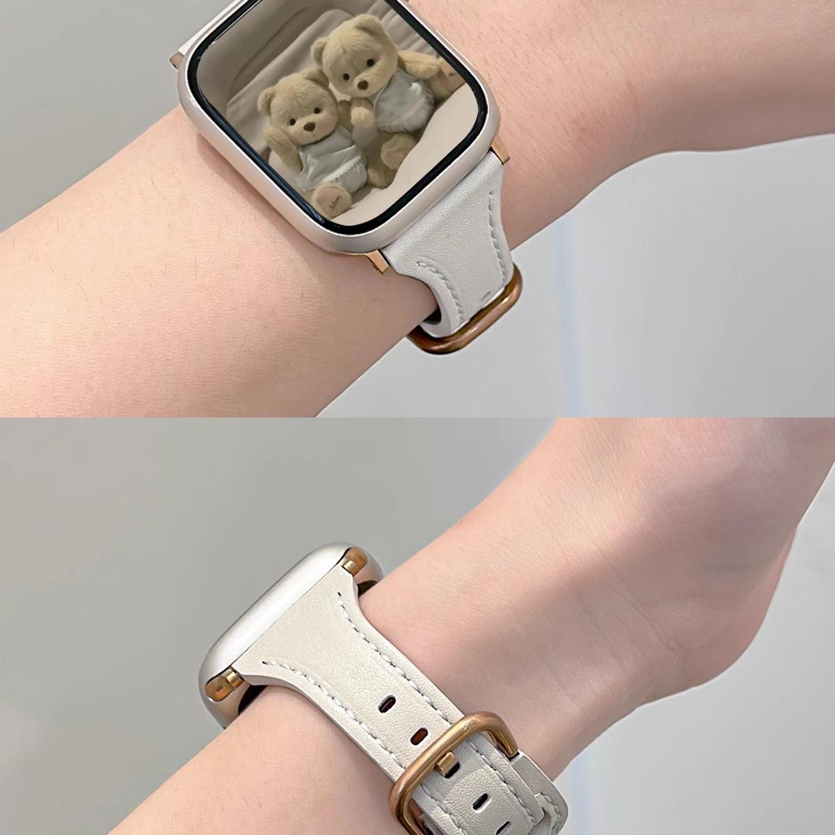 iwatch秋冬高级感皮质手S11表带