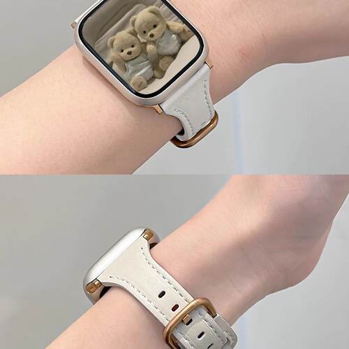 iwatch秋冬高级感皮质手S11表带