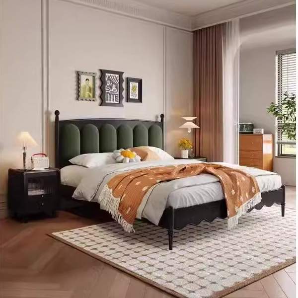 设计师法式实木法式复古床双人床