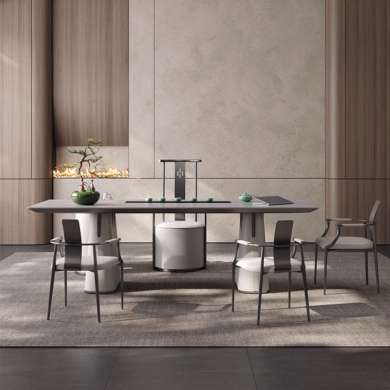 现代简约茶台茶桌别墅