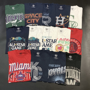 情侣t恤圆领运动短袖 美单棒球联盟宽松嘻哈大码 投篮服 福利 链接2