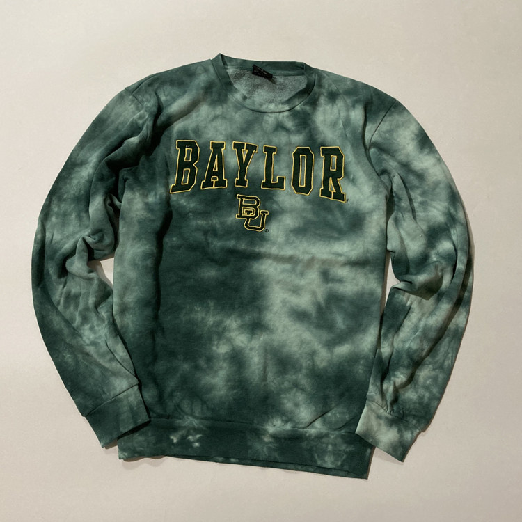 COLLEGE LEAGUE TIE-DYE EMBROIDERY GONZAGA BASKETBALL SPORTS SWEATSHIRT HIP HOP PLUS SIZE MENS CREW NECK PULLOVER