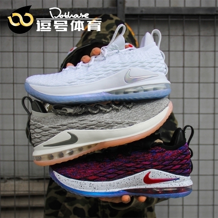 Nike Lebron 15 Low LBJ15 ղķ˹15´úµÍ°ïÀºÇòЬ AO1756-900-003