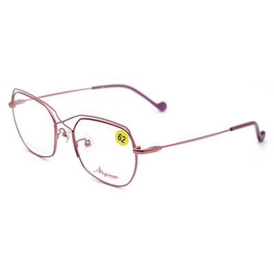 Aibyamani爱阿玛妮时尚复古大框近视眼镜架女全框金属镜框A7193