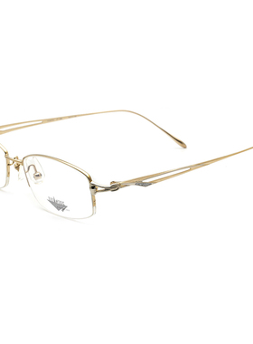 TITANTEC泰坦钛克眼镜架女时尚半框β钛近视眼镜框光学镜TF-1688