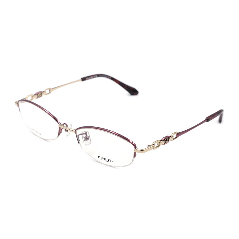 2018新款宝姿眼镜架女精致商务小巧钛合金光学镜架POF11709