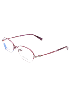 ESCADA爱思卡达眼镜架时尚半框纯钛小脸女士眼镜框可配镜ES1007T