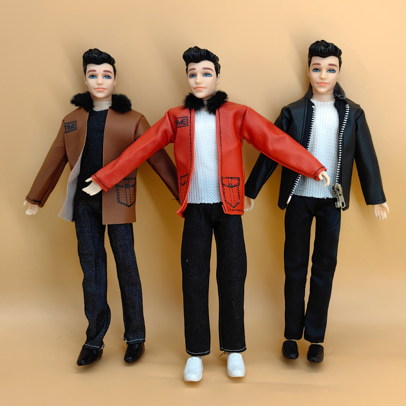 30cm6分裸娃换装男朋友关节娃衣