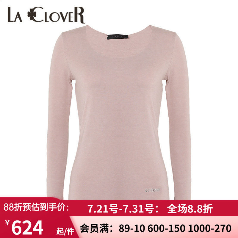 LaClover圆领打底保暧上衣