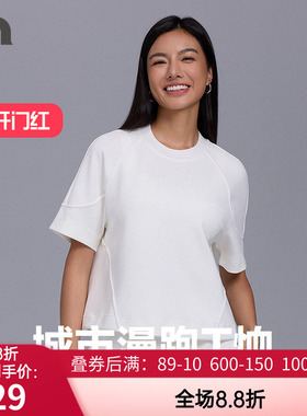 AIMER MOVE/爱慕运动CityRunning女士夏季短圆领短袖T恤MOTP0018