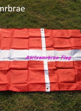 4号涤纶丹麦国旗90x150厘米春亚纺世界各国国旗 Denmark Flag