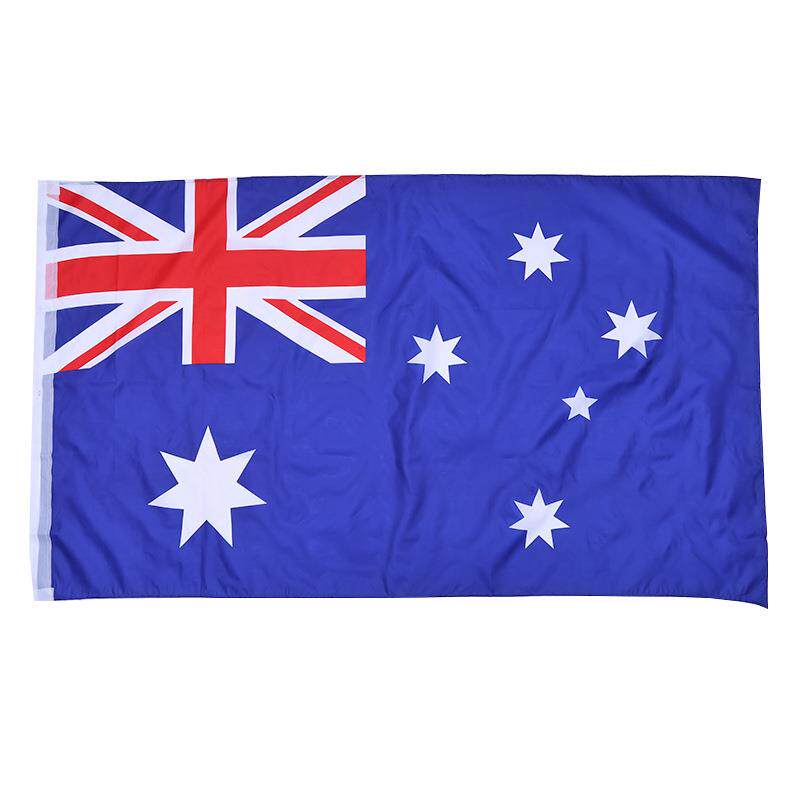 90*150cm澳大利亚国旗涤纶布世界杯球迷旗帜