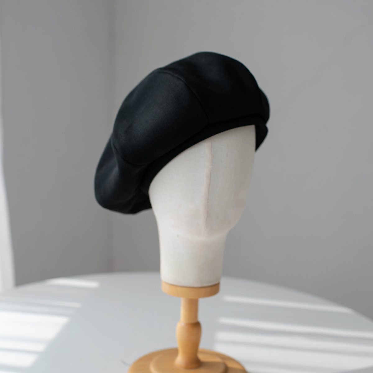 八角帽文艺定制显脸小复古春秋冬