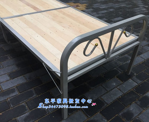 冲3冠特价 木折叠t无结巴床/单人床/木床//折床 午休床 厂家直消