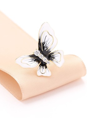 韩式甜美锆石耳朵戒指开口调节