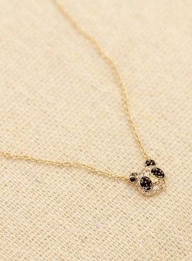 甜美短款简约气质礼物镀金锁骨链