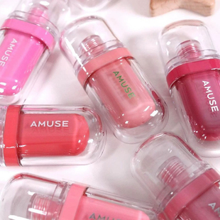 韩国Amuse软糖唇釉丰唇唇蜜保湿水润水光唇彩BebeTint张元英同款