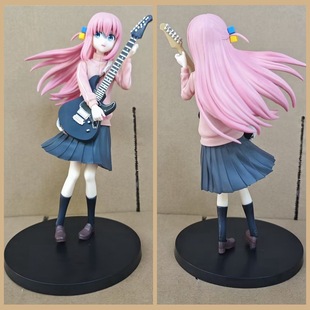 孤独摇滚!后藤独 飞扑吉他手 站姿 波奇酱 二次元美少女盒装手办